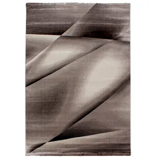 Ayyildiz Miami 6590 Kurzflorteppich 140 x 200 cm Braun