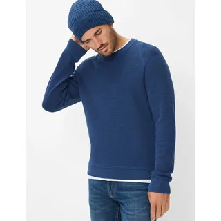 Brax Herren, Strickpullover Style ROY", baltic, blau, Gr. XL