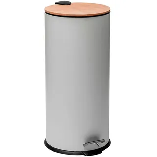 5 Five Küchenmülleimer Baltik Bambus 65 Cm - White - One Size