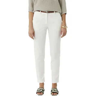 Comma, Comma Schmale Hose mit Gürtel, Sommerhose Gr. 34