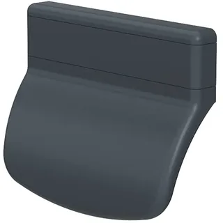 MS Beschläge® Balkontürgriff Terassentürgriff Ziehgriff aus Kunststoff in verschiedenen Farben (Anthrazit - RAL 7016)