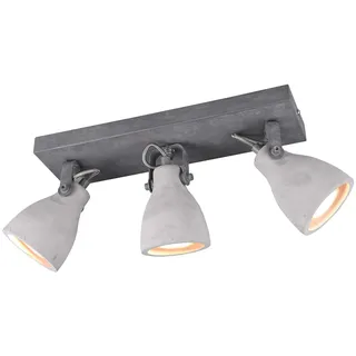 Trio 802500378 3-flg. 10,0 cm Beton/Metall