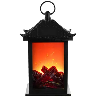 Sertay Deko Kamin, Tischkamin, Led Kamin Ohne Heizung, Desktop-Kamin Mit Realistischem Flammeneffekt, Geeignet Für Wohnzimmer, Schlafzimmer Und Büro