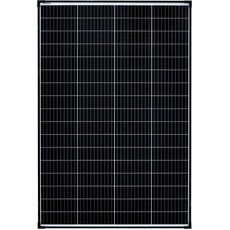 enjoy solar 180W Monokristallines Solarmodul, 182mm Solarzellen 10 Busbars Solarpanel ideal für Wohnmobil, Balkonanlage, Gartenhäuse, Boot (180W, 24V)
