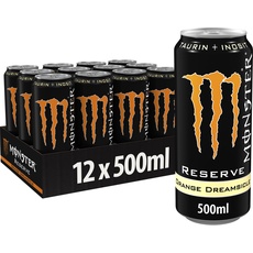 Monster Energy Reserve Orange Dreamsicle - in praktischen Einweg Dosen (12 x 500 ml)