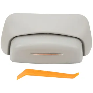 Sonnenbrillenhalter, Auto-Brillenhalter Auto-Sonnenbrillen-Aufbewahrungskoffer für 2017-2023 Sonnenblenden-Zubehör (Abs)