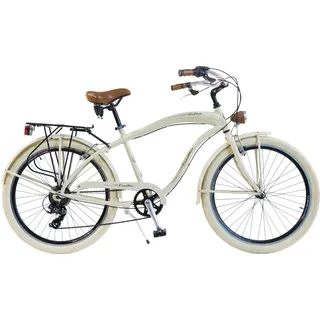 Via Veneto by Canellini Fahrrad Cruiser Herren Aluminium - Beige - Beige