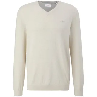 s.Oliver Herren 2143174 Pullover, 03W0 creme, L