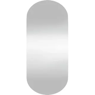 vidaXL Wandspiegel 40x90 cm Glas Oval - Silber