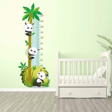 Sticker für Kinder | Wandaufkleber Mess – Wanddekoration Kinderzimmer - 155 x 60 cm
