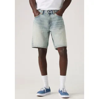 Jeansshorts LEVI'S "468 LOOSE SHORTS", Herren, Gr. 36, N-Gr, light workout shorts, Denim/Jeans, Obermaterial: 100% Baumwolle, loose fit, Jeans Jeansshorts, Sommerhose