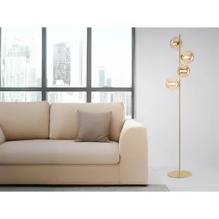 Stehleuchte Honey Gold 4-flammig