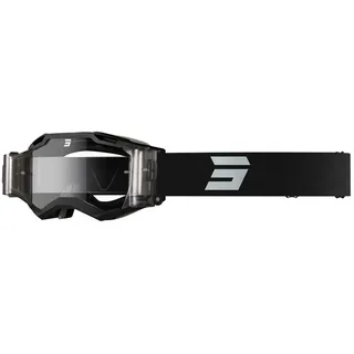 Shot Iris 2.0 Tech With Roll Off Offroad-brille - Black Matt - Clear/CAT0