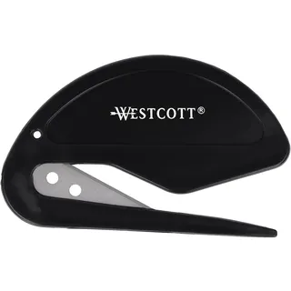 Westcott Brieföffner Kunststoff Schwarz