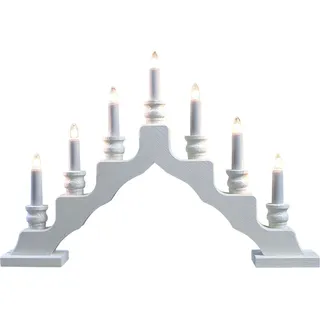 Lichterbogen LED Trendiger Schwede weiß 47,5 x 33,0 X 6,0 cm NEU Schwibbogen