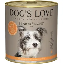 DOG ́S LOVE SENIOR PUTE LIGHT Nassfutter 6x 800g Dosen