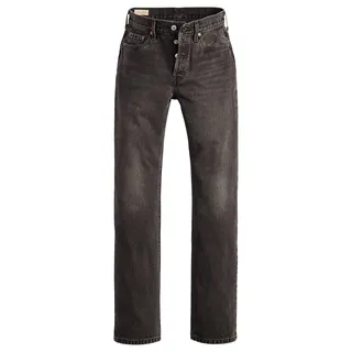 Levi's 501 90s Jeans mit geradem Bein in schwarzer Waschung-W30 / L32