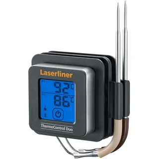 LASERLINER Grillthermometer 13,5 cm Kunststoff grau/schwarz