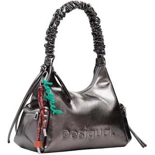 DESIGUAL Montville Schultertasche Synthetik Lila/Silver