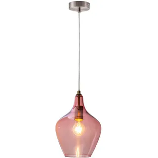 Globo Hängeleuchte , Rosa , Glas , 30-150 cm , Lampen & Leuchten, Leuchtenserien