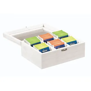 KESPER Aufbewahrungsbox für Tee 16 x 22 x 9 cm 1-tlg. weiß
