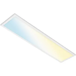 Brilo LED-Deckenleuchte Piatto S B-Smart Panel Dimmbar Weiß 28 W