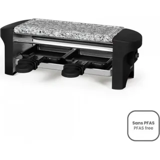 Raclette-grill für 2 personen, 350 w, schwarz - Livoo DOC156N - Schwarz