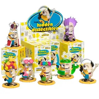 Mighty Jaxx Freeny ́s Hidden Dissectibles Minions Series 01-vacay Edition Figur 6 Einheiten - Multicolor