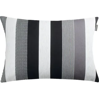 Musterring Stripe Grau Decken & Kissen