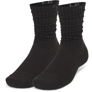 Under Armour Sportstyle Ctn Scrunch Lange Socken - Black - EU 47-50