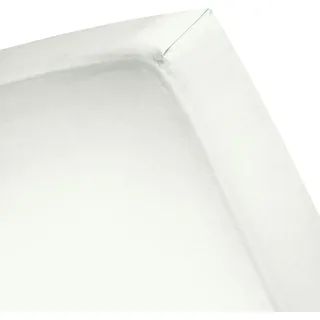 Spannbettlaken Satin 160 x 210 cm ivory