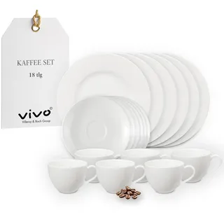 Vivo Basic White Kaffeeservice 18-tlg. unifarben