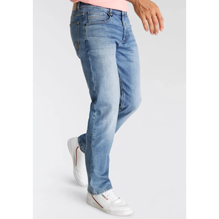 5-Pocket-Jeans CAMEL ACTIVE "WOODSTOCK", Herren, Gr. 31, Länge 34, blau (ocean, blau34), Denim/Jeans, Obermaterial: 97% Baumwolle, 3% Elasthan, bequem lang, Jeans 5-Pocket-Jeans, mit Stretch