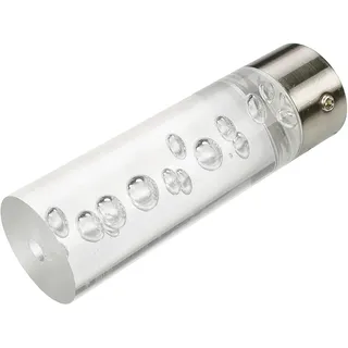 Liedeco Gardinenstangen-Endstück »Endstück, Endknopf edelstahl-optik "France" Calais - 2 Stück« Endstück, Endknopf Zylinder, 2 Stück, silberfarben