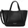 Umhängetasche Leder Black