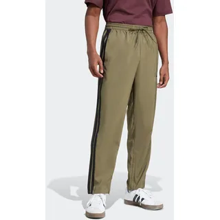 adidas Essentials 3 Stripes Jogginghose Olive Strata/Black S