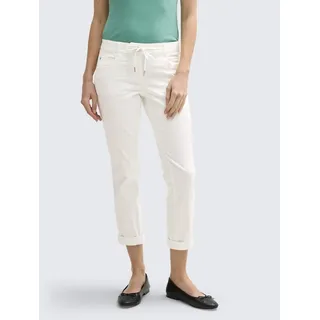 Tom Tailor Damen 1040963 Tapered Fit Hose, 10332-off White, 40W / 28L
