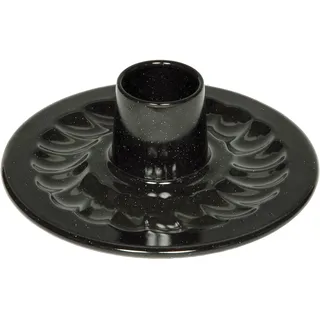 Riess, 0487-022, Rohrboden 26cm PROFIBÄCKER, CLASSIC- BACKFORMEN, Durchmesser 26 cm, Emaille, schwarz