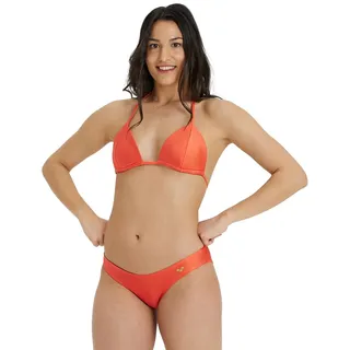 Arena Damen Triangle Bikini-Set, Coral, 40
