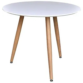 venture home Polar Ø 90 cm weiß