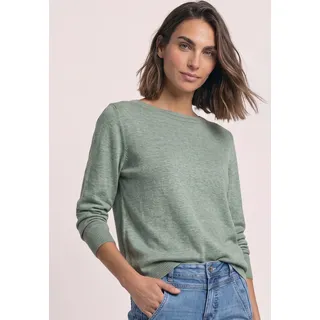 STREET ONE Strickpullover Eucalyptus Grün 40
