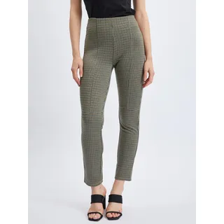 Orsay Grüne karierte Damenhose 350191856000__S - Grün