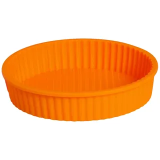 Excelsa Sweet Shapes Backform, Silikon, Orange Mini-Tarte (Crostata) 11x2x11 cm Arancio