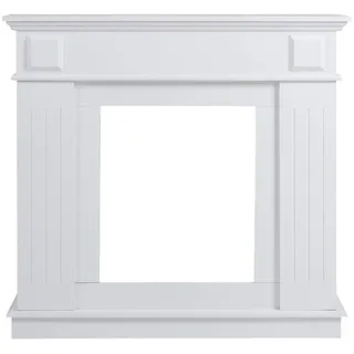 Mobili Rebecca Kaminumrandung Holz 100 x 109 x 26 cm Weiß