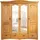 Schiebetürenschrank Konrad 202 x 207 x 64 cm Beige