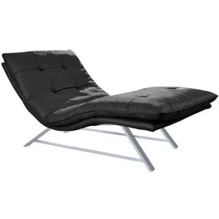 W.SCHILLIG Relaxliege "daily dreams" in Waffelkissen-Optik, wahlweise mit Motor, Kufengestell, in 2 Breiten, graphit z59