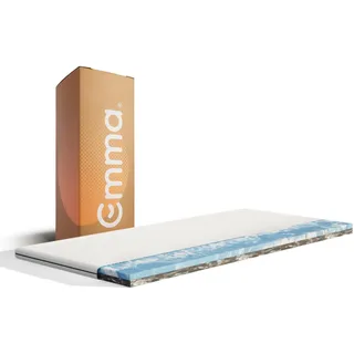 Emma Flip Topper 80x200 – Matratzentopper & Matratzenauflage für Boxspringbett – Wende-Topper hart & weich – Airgocell® & Kaltschaum – Waschbarer Bezug – Atmungsaktiv & Komfortabel