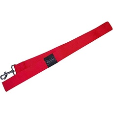 Wouapy Leine Basic Line, Leine für Hunde 20 mm x 1 m rot