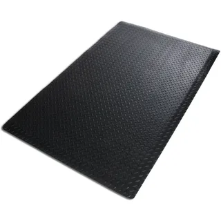 Floordirekt Anti-Ermüdungsmatte HeavyDuty Diamond schwarz 60 x 90 cm