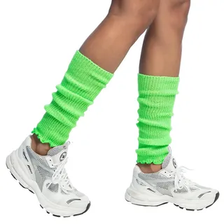 Boland - Beinwärmer für Erwachsene, Unifarben, Einheitsgröße, Stulpen, Socken, Overknees, 80er Jahre, Kostüm, Karneval, Mottoparty